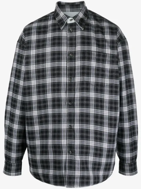 Diesel S-Dewny-Double-Check-A shirt jacket