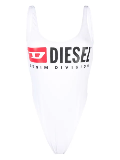 Diesel logo-print swimsuit