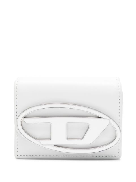 Diesel 1dr tri-fold leather wallet Women