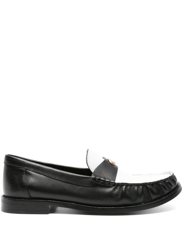 Coach leather best sale loafers womens