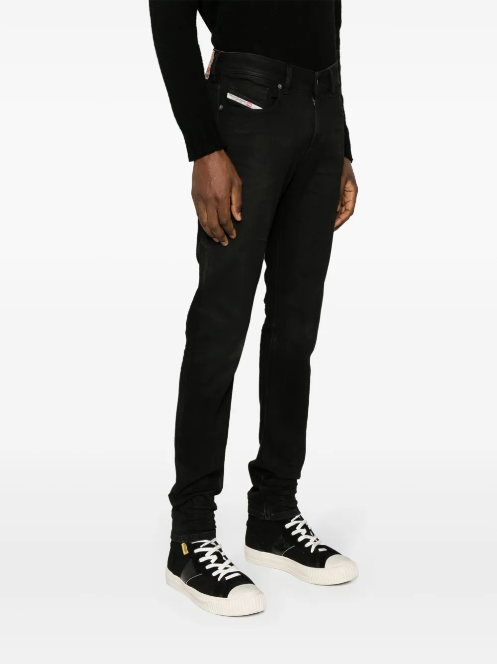 Shop Diesel 1979 Sleenker Skinny Jeans In Black