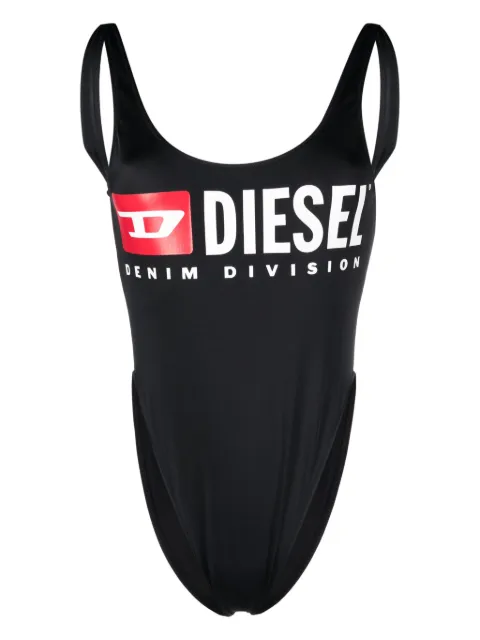 Diesel logo-print swimsuit