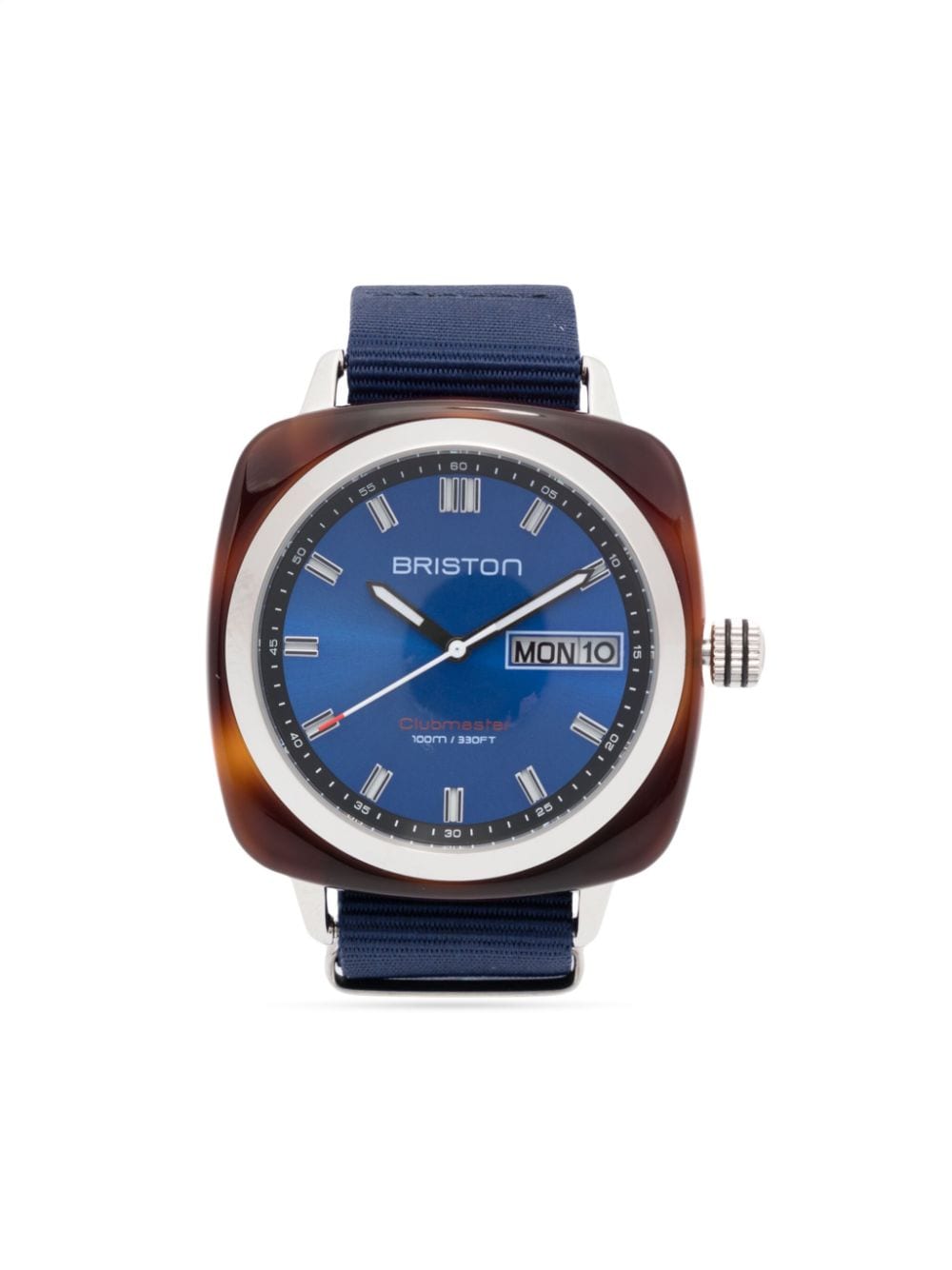 Briston Watches Clubmaster Sport 42mm In Blue