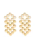 Missoma Glamour drop earrings - Gold