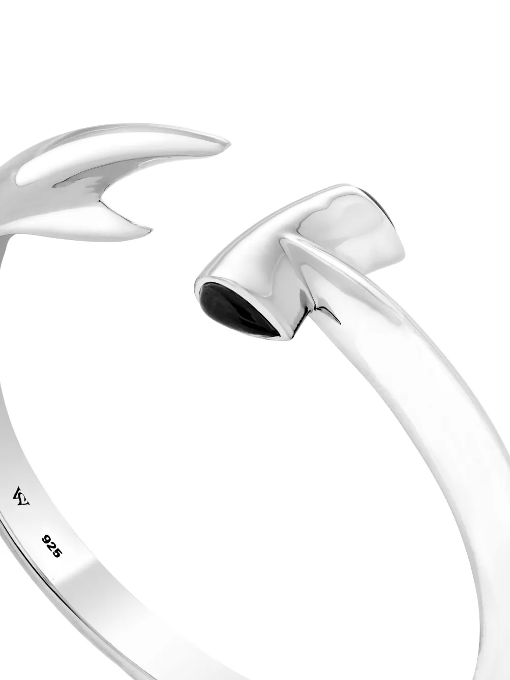 Stephen Webster Hammerhead Silver bangle bracelet - Zilver