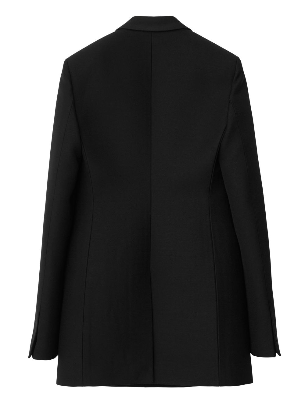 Burberry single-breasted long blazer Women