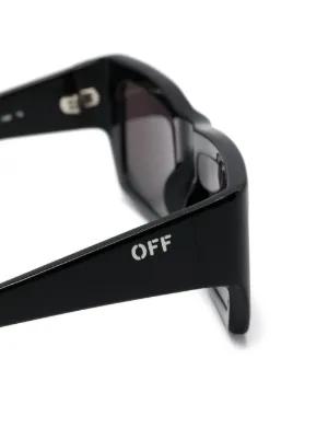 Off-White Eyewear Hays スクエアフレーム サングラス | ブラック