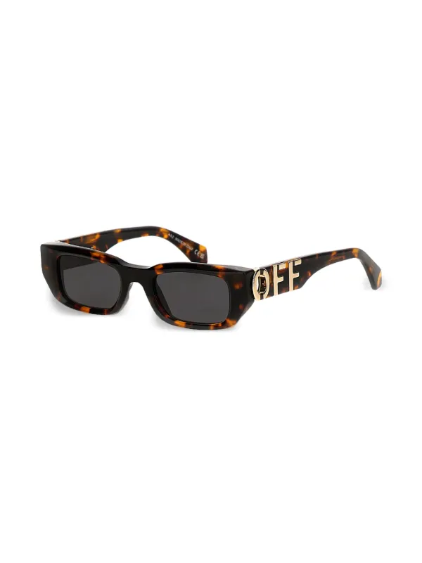 Off-White Eyewear Fillmore スクエアフレーム サングラス | ブラウン 