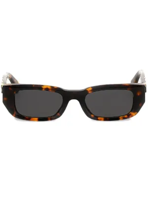 Off-White Eyewear Pittsburgh サングラス | ブラウン | FARFETCH JP