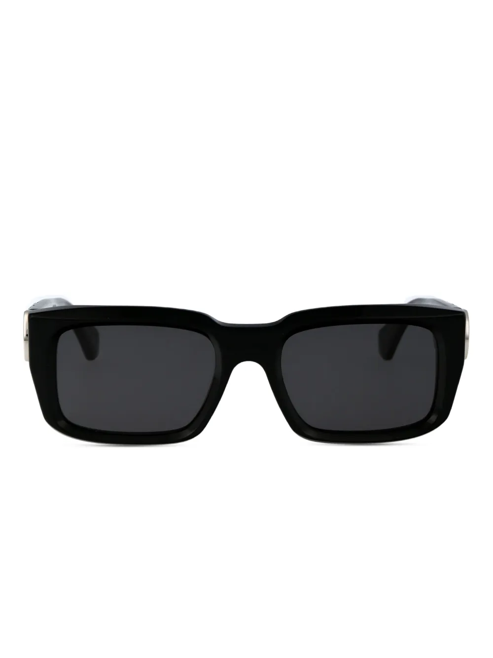 Off-White Eyewear Hays スクエアフレーム サングラス - ブラック Off-White Eyewear Hays スクエアフレーム サングラス - ブラック