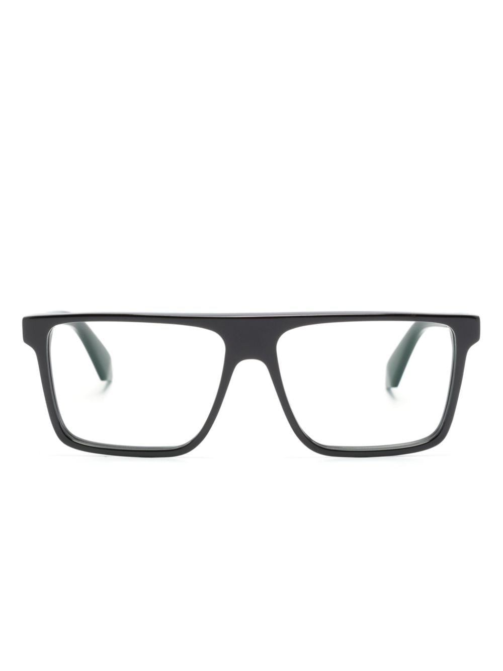 Off-White Bril met rechthoekig montuur Zwart