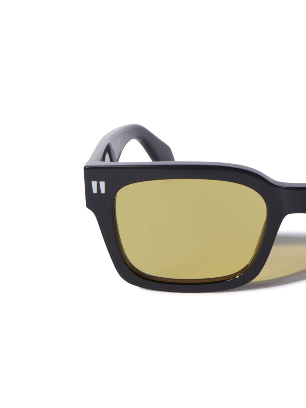 Shop Off-white Midland Square-frame Sunglasses In Black