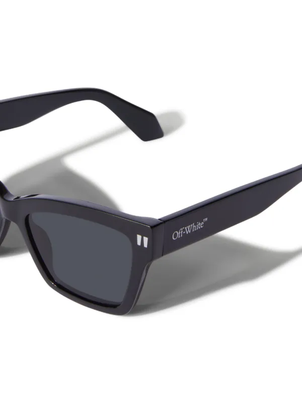 【送料&関税込】Off-White Cincinnati Sunglasses - Unisex Off-White Eyewear Cincinnati rectangle-frame Sunglasses