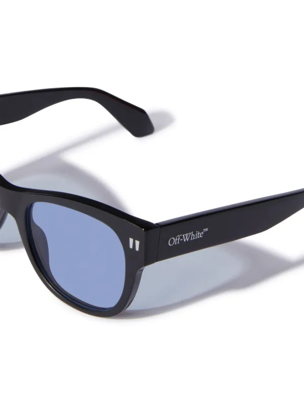 NWT Off-White Moab Black Round 52mm Sunglasses Off-White Moab Sunglasses 1007 Black - eye-oo.com main image 3