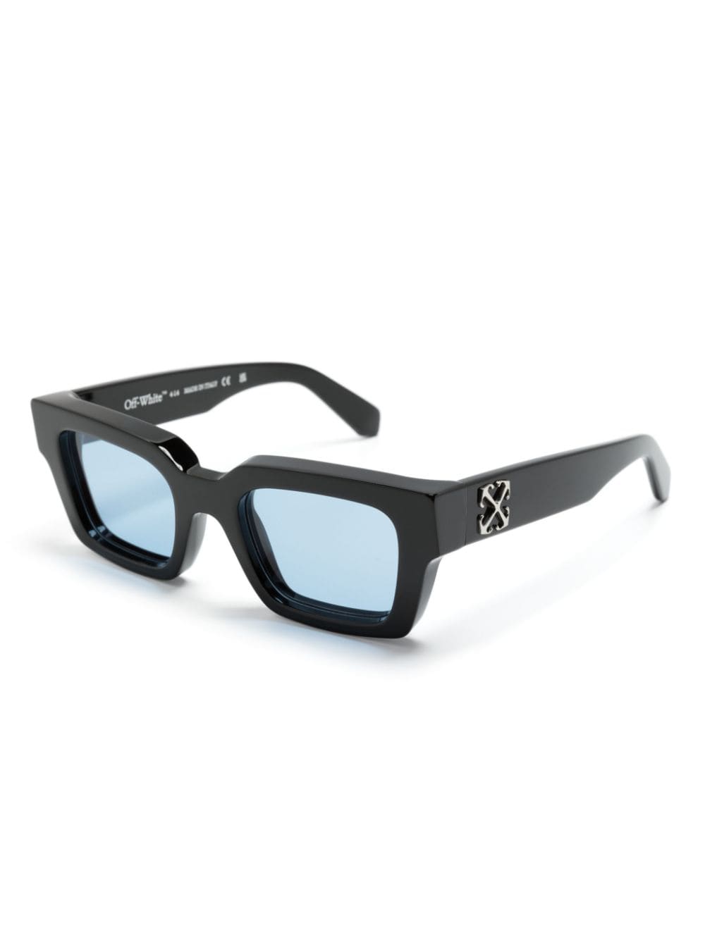 Off-White Virgil square-frame sunglasses - Zwart