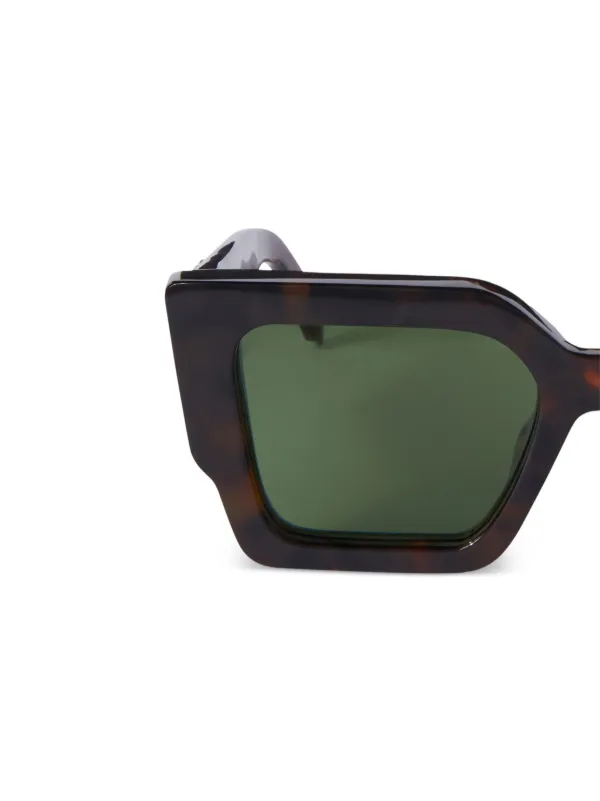 Off-White Eyewear カタリーナ オーバーサイズサングラス | ブラウン