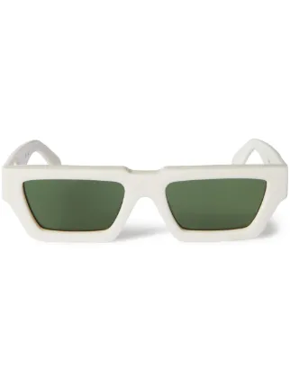 メガネ Off-White Off White - OPTICAL STYLE 43 - light green Off-White Outlet: Style 43 acetate eyeglasses - Green | Off