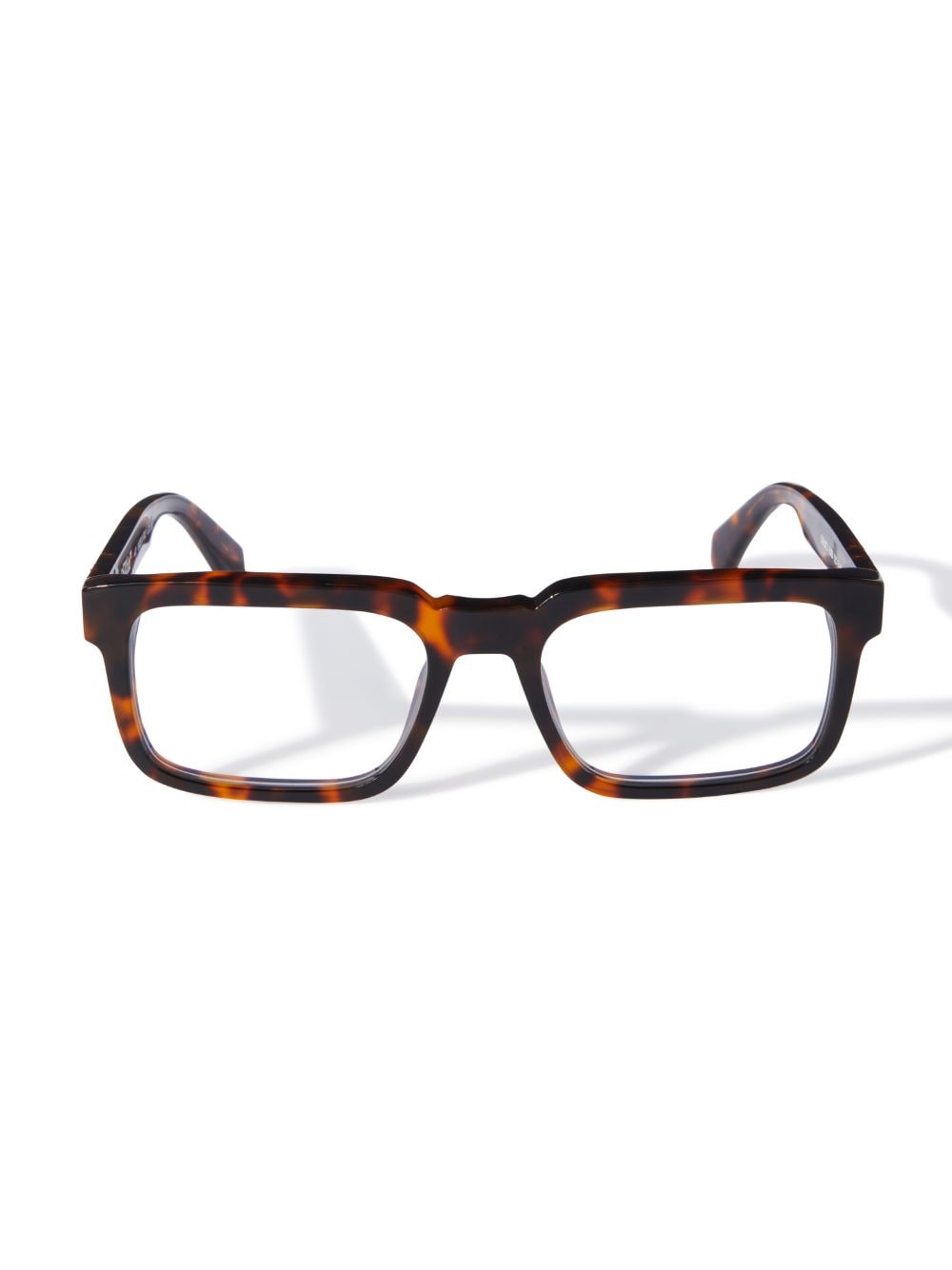 Shop Off-white Optical Style 70 In Brown
