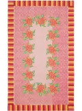 Lisa Corti floral-print cotton table cloth - Pink