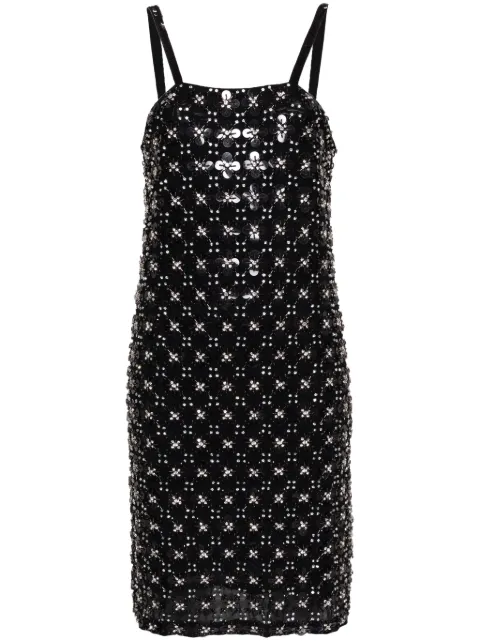 P.A.R.O.S.H. vestido corto Ginnycon detalles de strass