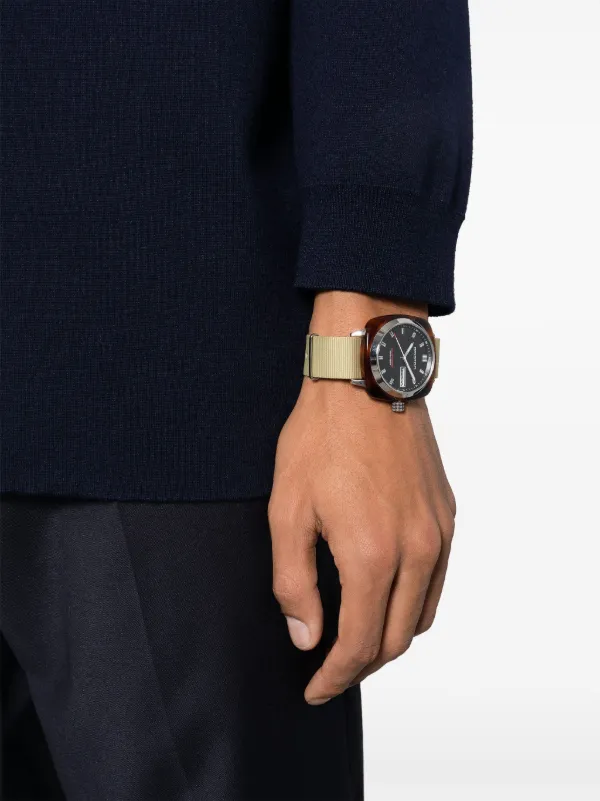 Briston Clubmaster Sport 42mm 腕時計 | ブラック | FARFETCH JP