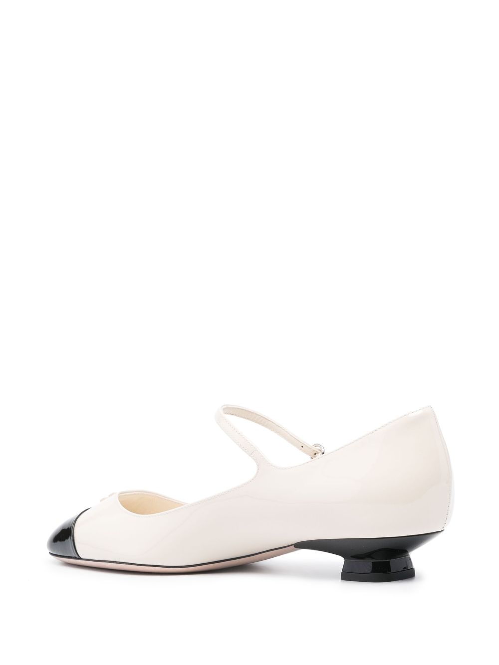 Miu Miu 40mm patent-leather ballerina shoes Women