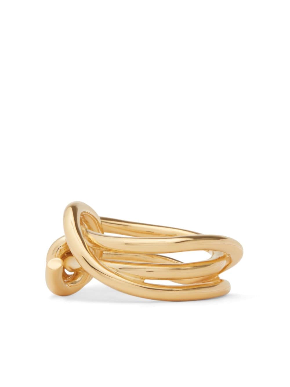 Shop Completedworks 18kt Yellow Gold Knot Ring