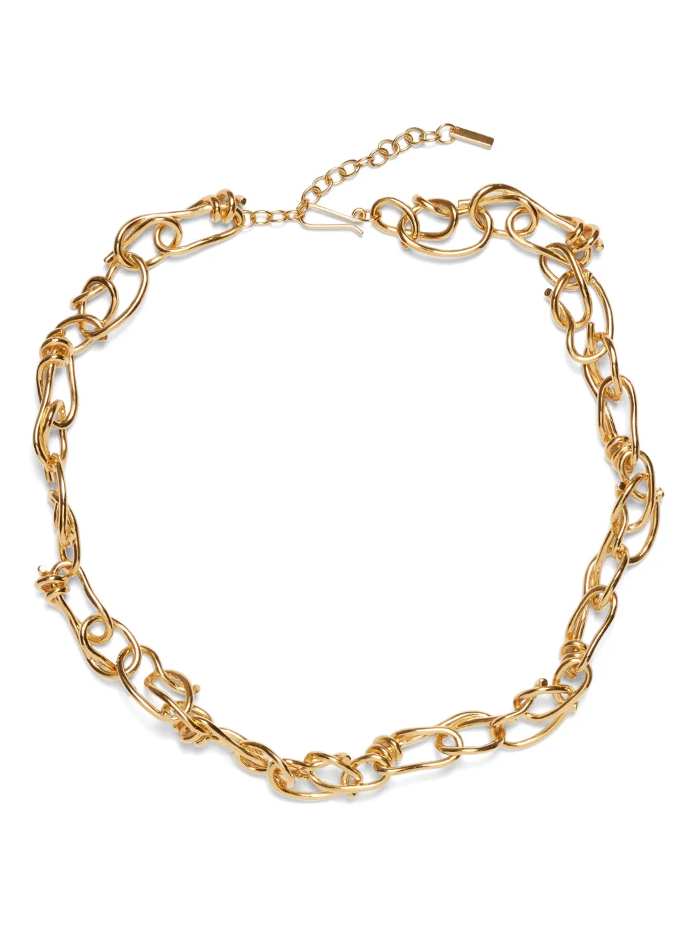 Completedworks 18kt Yellow Gold Knot Chain Necklace