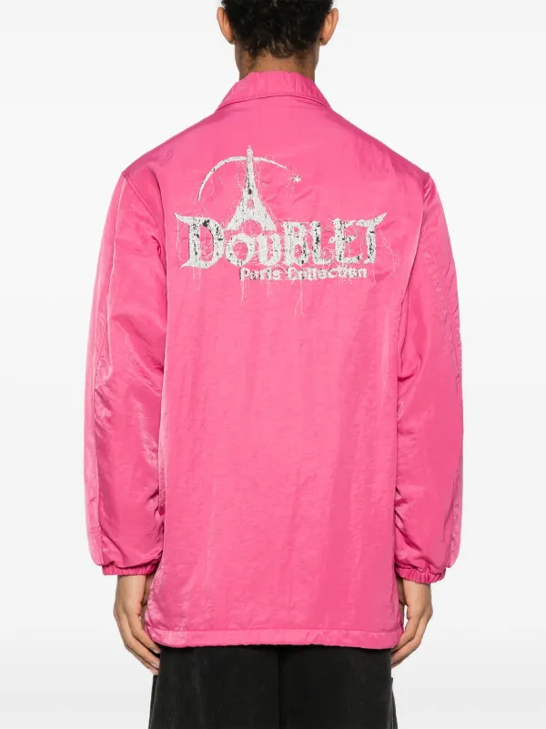 Doublet ロゴ ジャケット | ピンク | FARFETCH JP