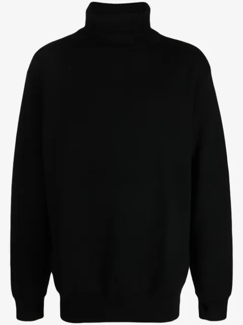 Maharishi roll-neck merino wool jumper