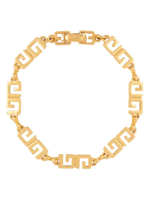 Givenchy Pre-Owned 1980s Square G link bracelet