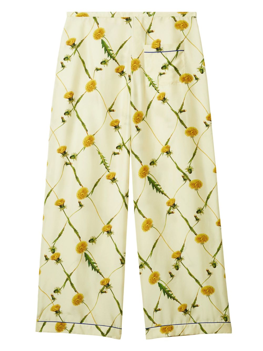 Burberry floral-print silk trousers Women