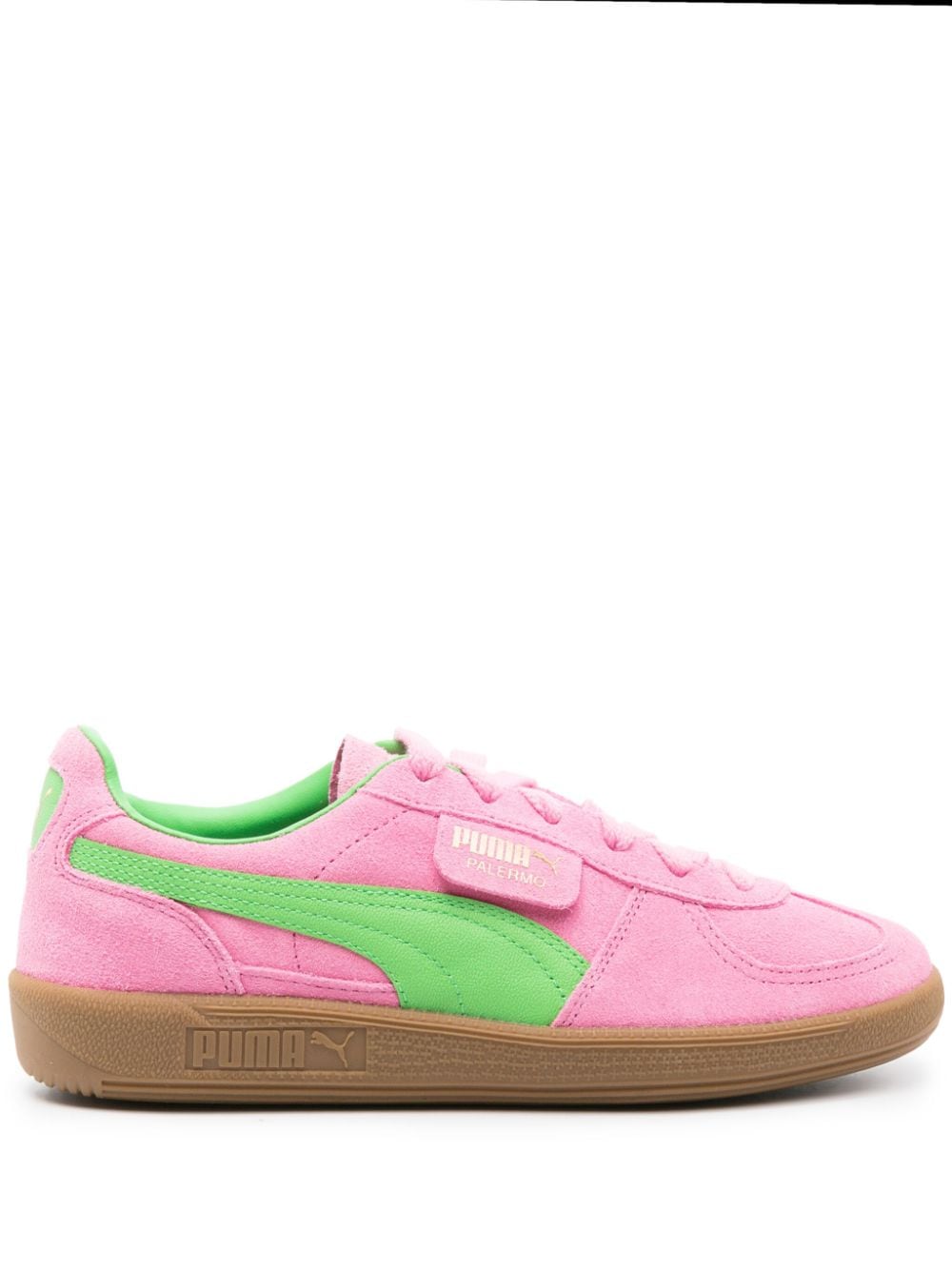 Puma PALERMO SPECIAL UNISEX - Zapatillas - pink delight/green/gum/rosa 