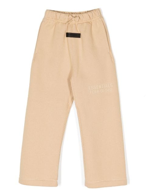 FEAR OF GOD ESSENTIALS KIDS logo-print drawstring track pants