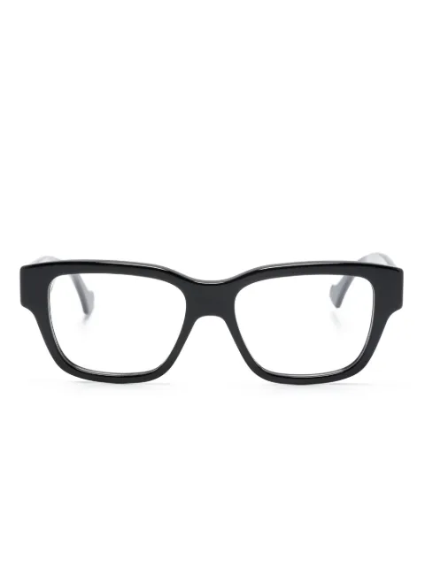 Gucci Eyewear lentes con armazón rectangular