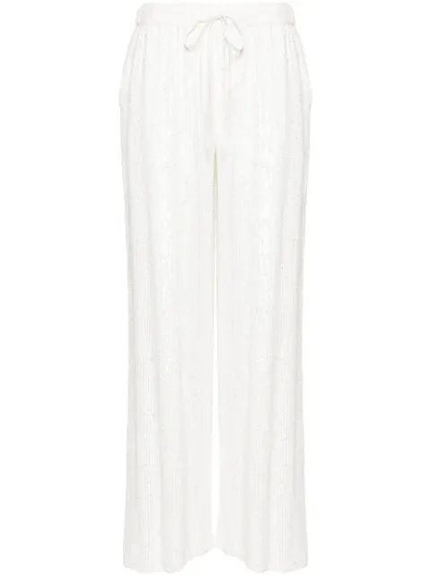 P.A.R.O.S.H. Glare sequinned trousers