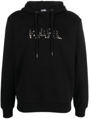 Black studded hot sale hoodie