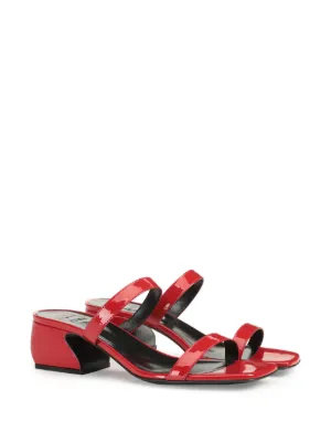 【Sergio Rossi】Si Rossi ミュール ナッパレザー H45mm SI ROSSI: Women's Dress Shoes & Heeled Sandals | Sergio Rossi