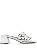 Sergio Rossi Sr Mermaid 45mm mules - White