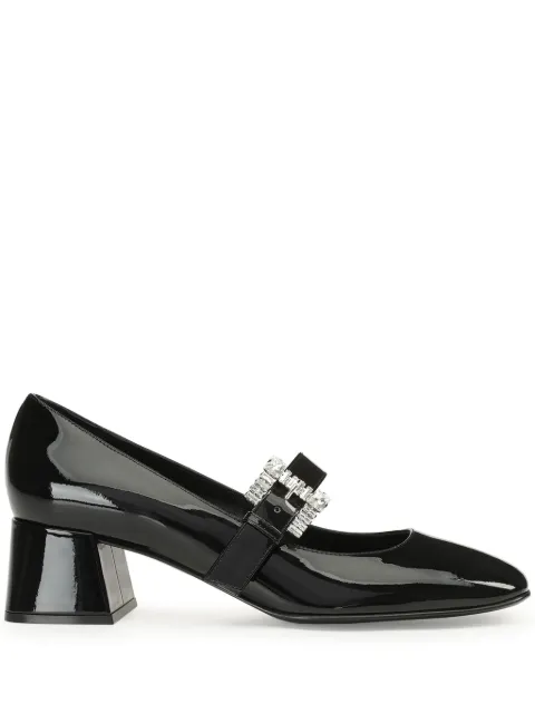 Sergio Rossi sr Twenty Buckle 45mm leather pumps