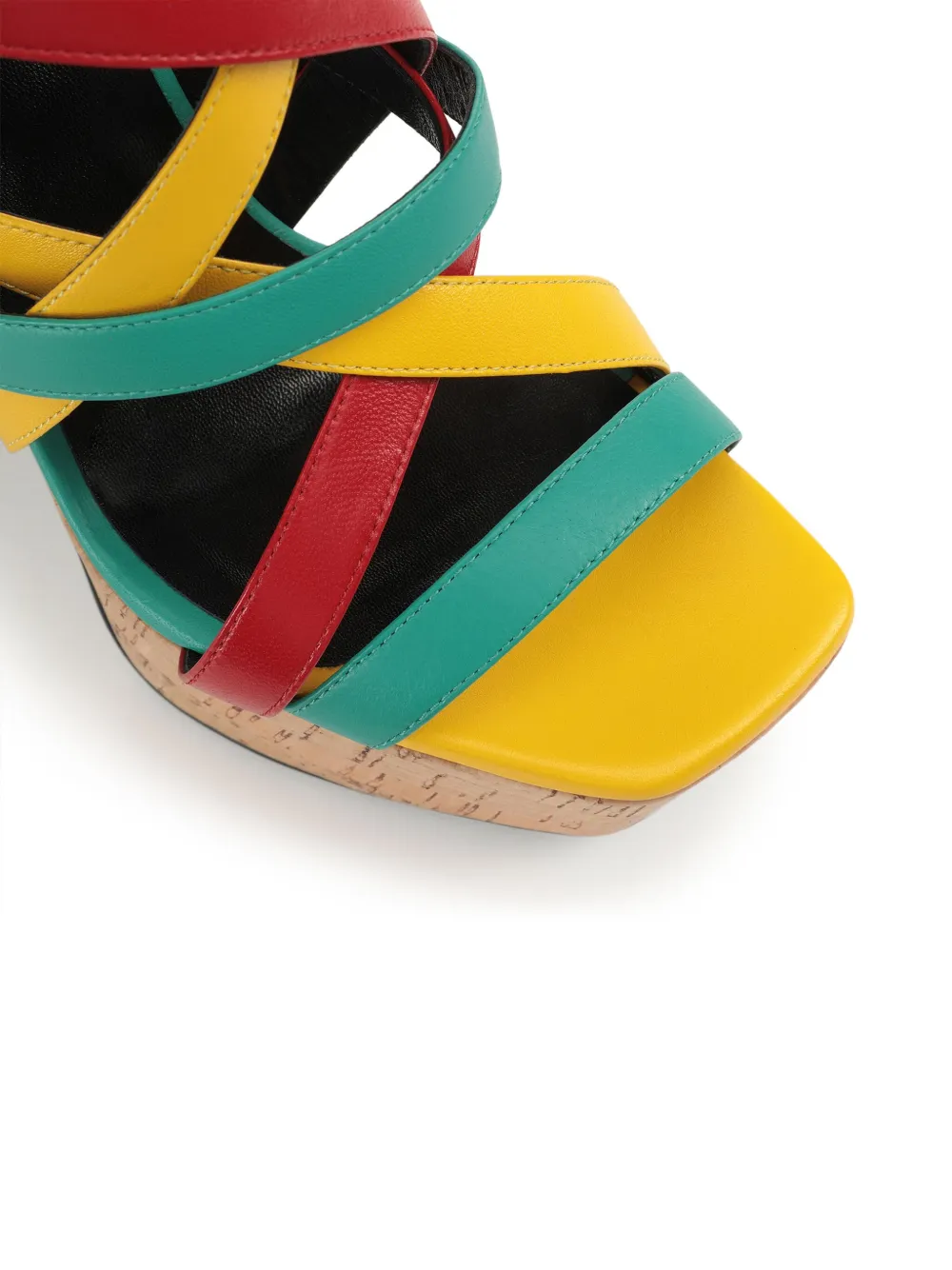 Shop Sergio Rossi Si Rossi 90mm Sandals In Yellow