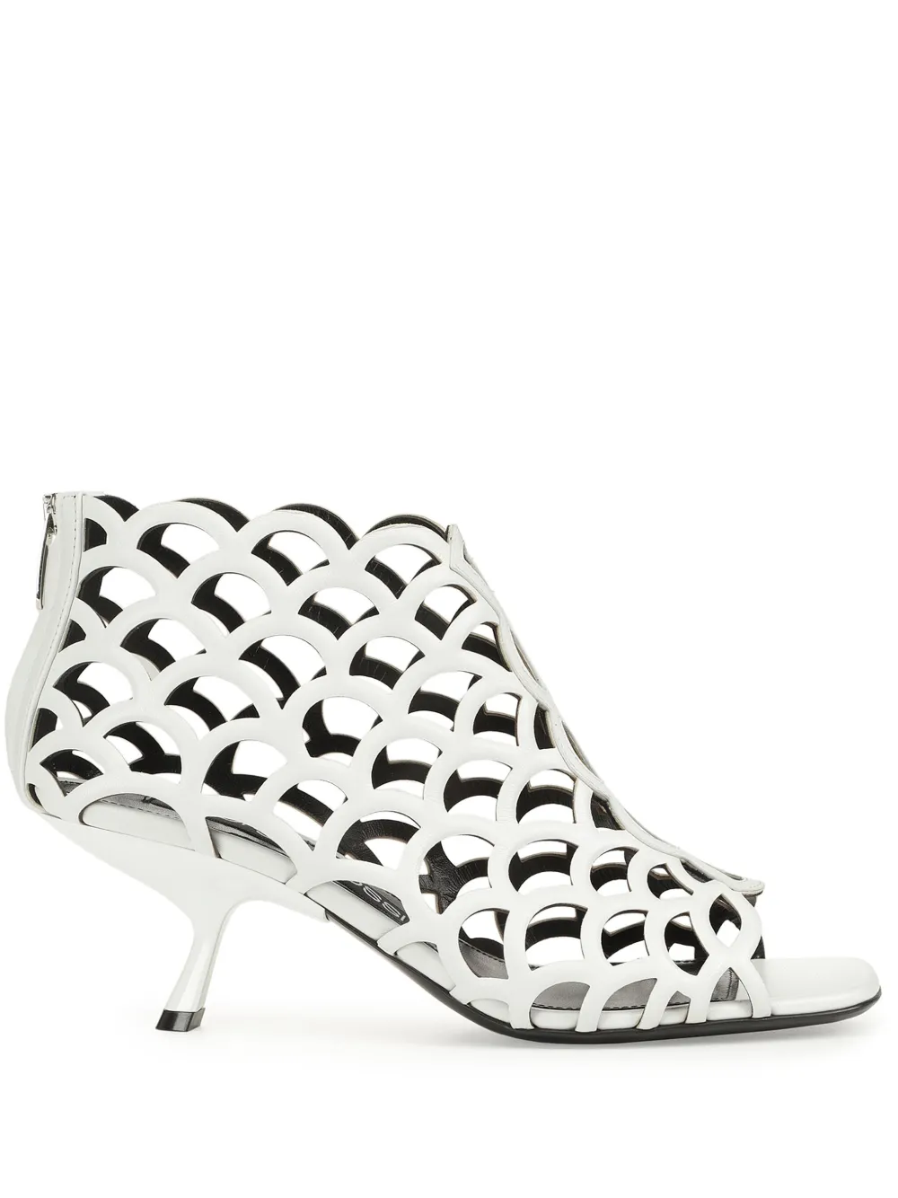 Sergio Rossi 60mm sr Mermaid sandals White