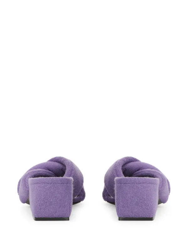 Sergio Rossi 45mm SI Rossi Sandals | Purple | FARFETCH BH