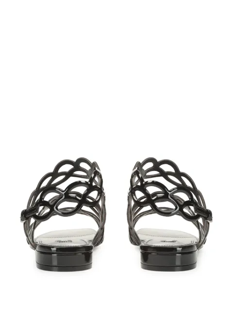 Sergio Rossi sr Mermaid leather sandals B07170MTEV06 - 2