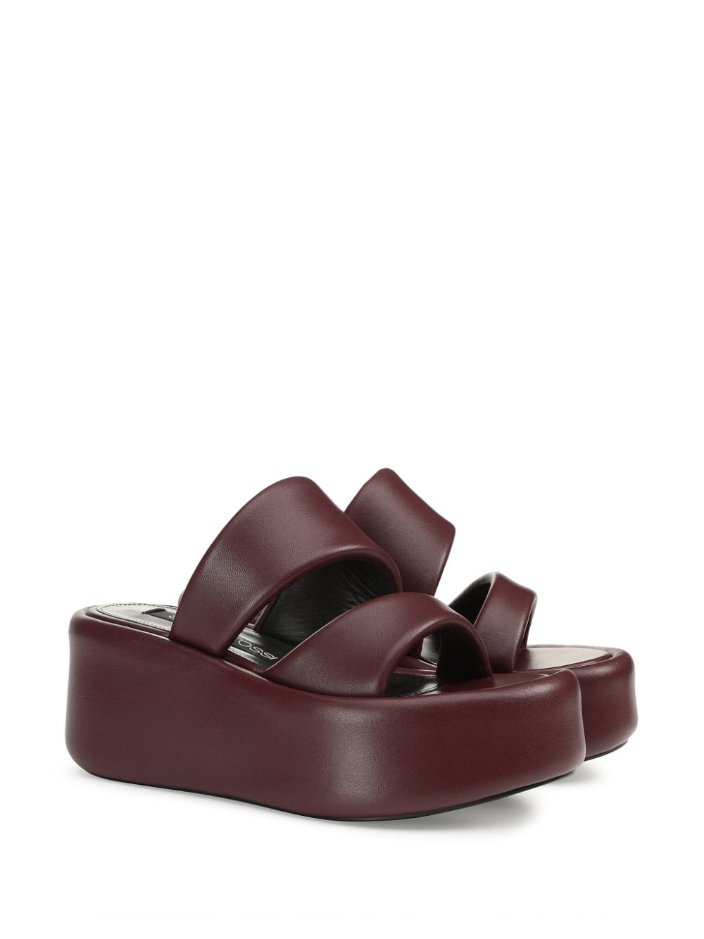 Image 2 of Sergio Rossi sr Spongy platform leather sandals