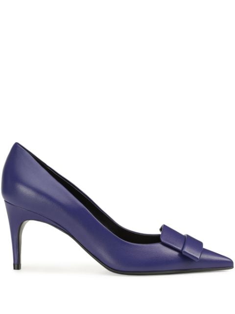 Sergio Rossi SRI 75mm leather pumps