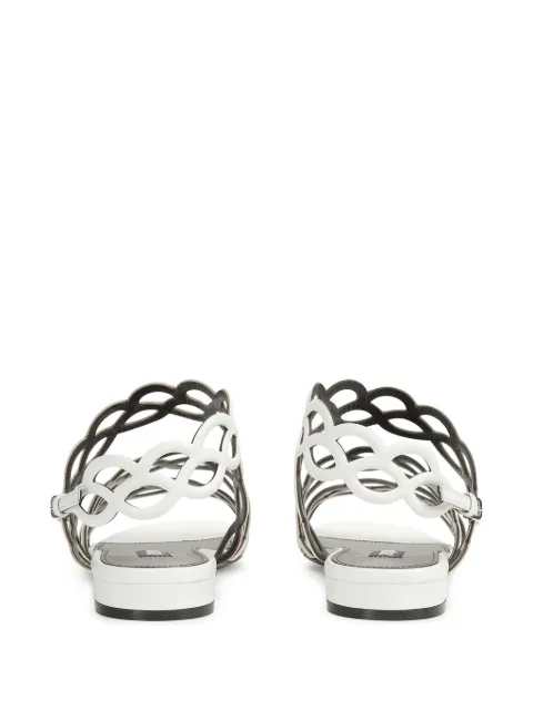 Sergio Rossi Mermaid leather sandals B07170MNAN07 - 2