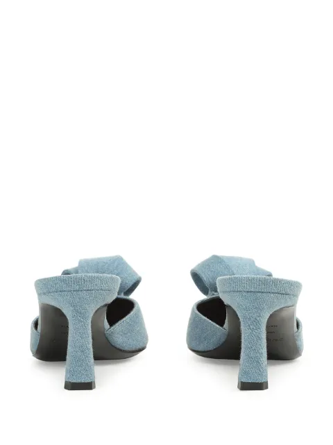Sergio Rossi Bigoudi denim mules B03470MTEY07 - 2