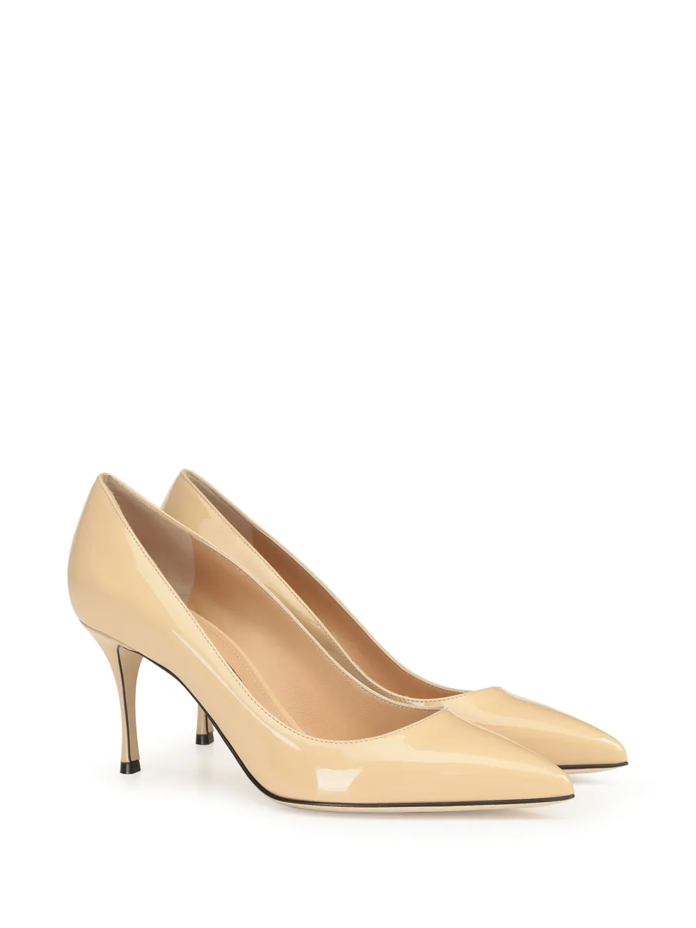 Sergio Rossi Godiva leren pumps - Beige