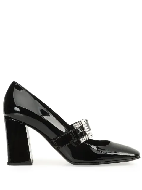 Sergio Rossi Sr Twenty buckle pumps